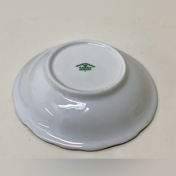 Vintage Discontinued Johann Haviland Blue Garland Dessert Fruit Sauce Bowl - Picture 11 of 14